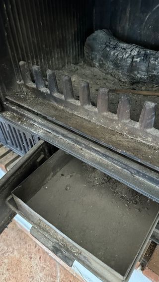 Hergom Chimenea Cassette Leña Cristal