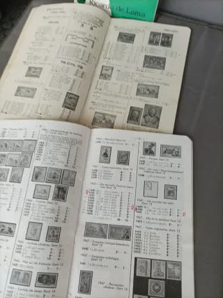 Lote 6 Catálogos antiguos Sellos España