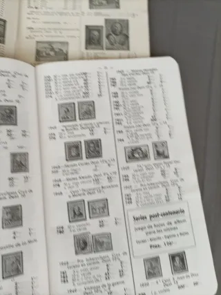 Lote 6 Catálogos antiguos Sellos España