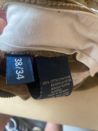 Pantalones Polo Ralph Lauren Marrones Vintage