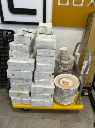 Juego de café y platos Villeroy & Boch