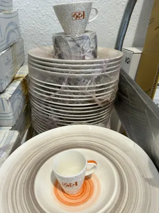 Juego de café y platos Villeroy & Boch