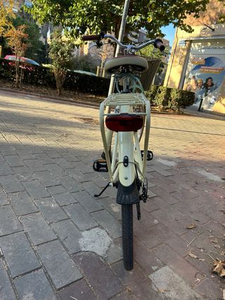 Bicicleta Urbana Estilo Vintage Crema