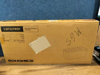 Puff Baúl Almacenaje Rosa Terciopelo LSF247R01