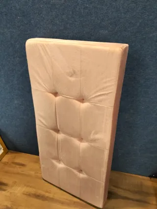 Puff Baúl Almacenaje Rosa Terciopelo LSF247R01