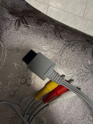 Cable RCA Original Nintendo Wii