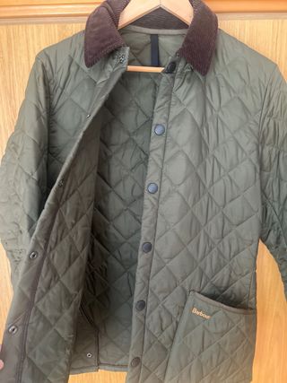 Chaqueta Barbour acolchada verde Talla M