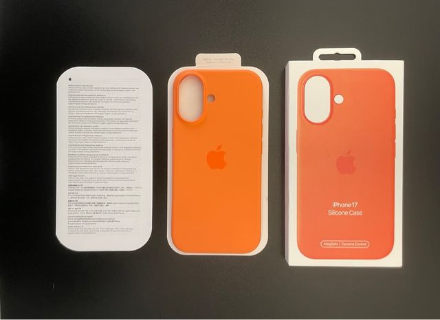 Funda iPhone 17 MagSafe Naranja