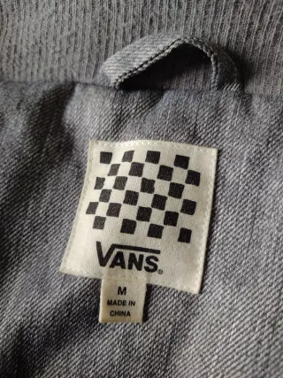 Abrigo Vans Gris Mujer