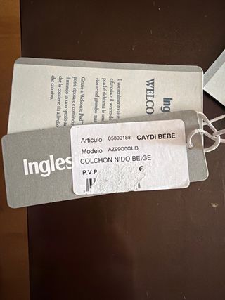 Reductor de cuna Welcome Pod Inglesina