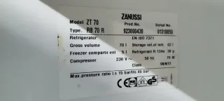 Nevera Zanussi ZT 70 RB 70 R