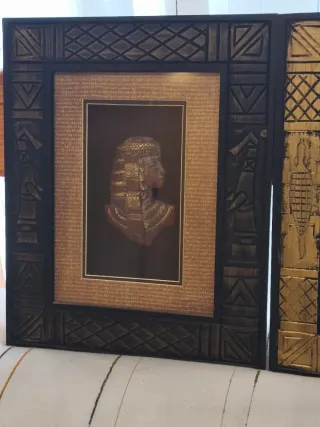 Pareja Cuadros Decorativos 35x28 cm Étnicos