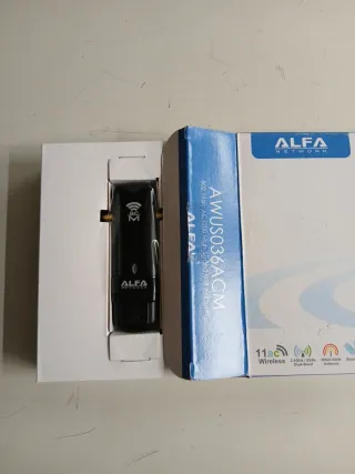 Adaptador USB WiFi ALFA AWUS036ACM AC1200