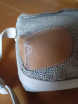 Borsa Borbonese vintage beige tracolla