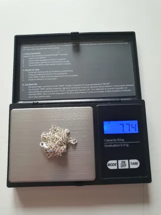 Cadena Plata 925 60cm