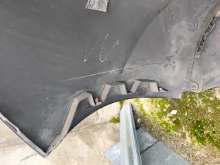 Paragolpes Trasero Opel Astra J Negro