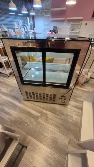 Expositor refrigerado cristal