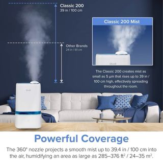 Humidificador ultrasónico Levoit Classic 200 (4L)