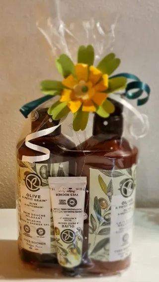 Set corpo Yves Rocher Olive & Petit Grain