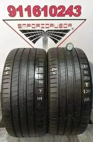 285 40 20 Y PIRELLI RUEDA AL 90% DE VIDA UTIL