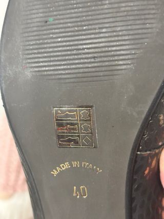 Manoletinas tacón joya Alma en Pena