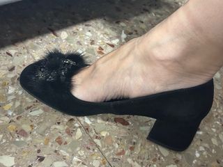 Manoletinas tacón joya Alma en Pena