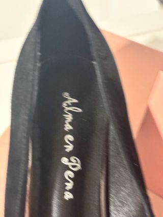 Manoletinas tacón joya Alma en Pena