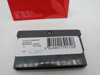 JUEGO GAMEBOY ADVANCE (179170)