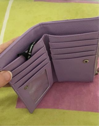 Cartera Stradivarius Morada
