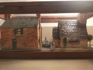 Maqueta Diorama Calle Coronation St 1/43