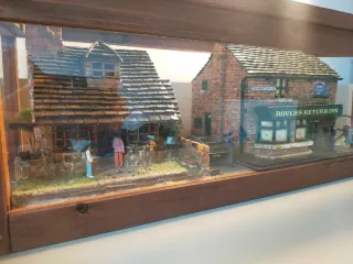 Maqueta Diorama Calle Coronation St 1/43