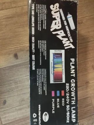 Bombilla Super Plant 250W para horticultura