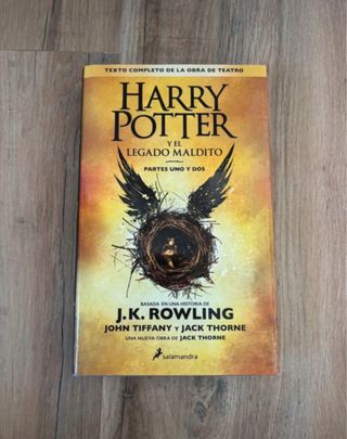 Libro Harry Potter y El Legado Maldito Parte 1 y 2