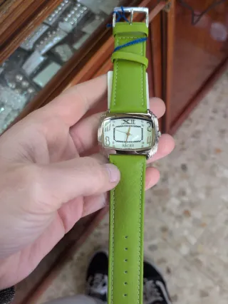 Reloj Racer Mujer RL33788-1 Verde/Plata