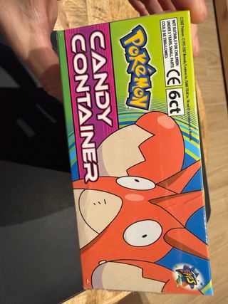 Caja Pokémon Candy Container Topps