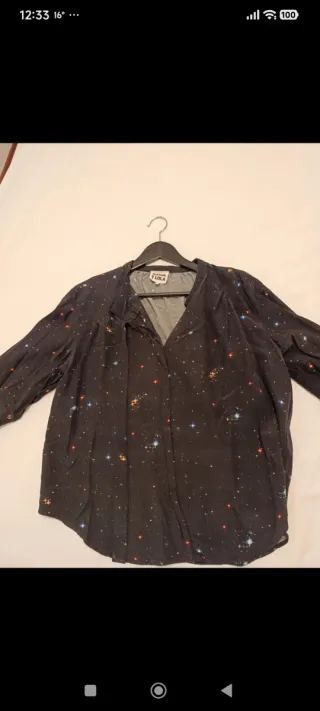 Camisa Bimba y Lola Estrellas Talla 40