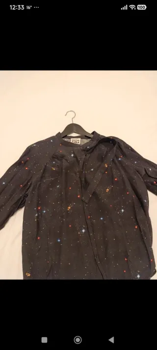 Camisa Bimba y Lola Estrellas Talla 40