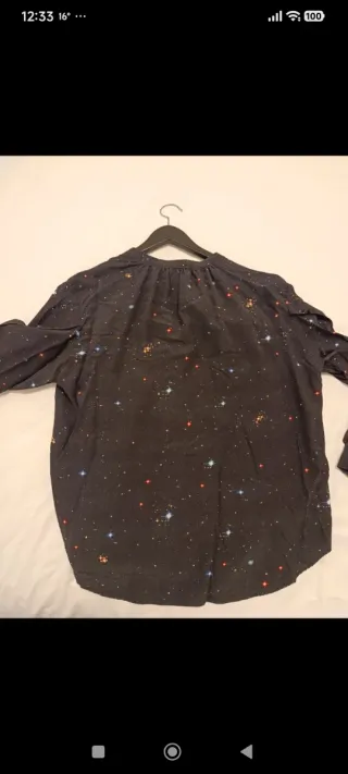 Camisa Bimba y Lola Estrellas Talla 40