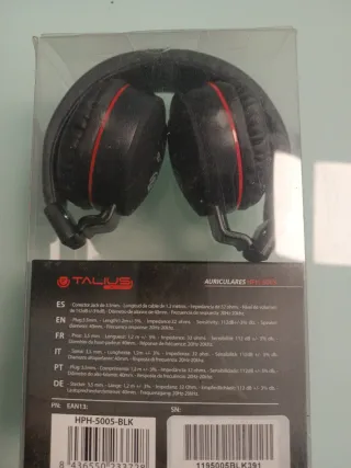 Auriculares Talius HPH-5005 Plegables