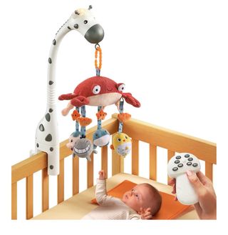 Móvil Cuna Jirafa con Peluches