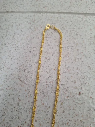 NUEVOS! Pack Cadenas Doradas y colgante baño oro