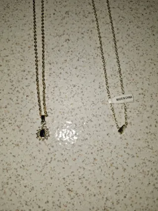 NUEVOS! Pack Cadenas Doradas y colgante baño oro