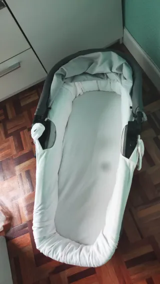 Capazo para silla de paseo gris