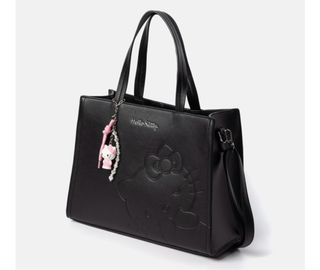 Bolso Negro Hello Kitty con Charm