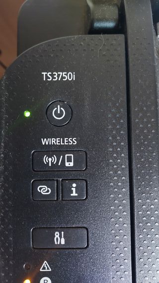 Impresora Canon PIXMA TS3750i Negra