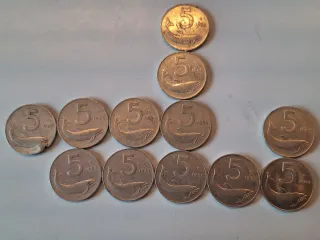 Lotto 37 Lire Italiane anni '50 e '60