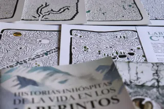 Juego de mesa Laberintos artesanal