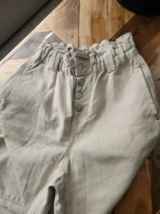 Pantalón Zara Beige Talla M