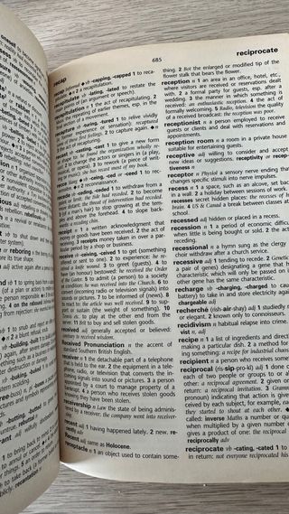 Diccionario Collins 2002 tapa blanda (solo inglés)