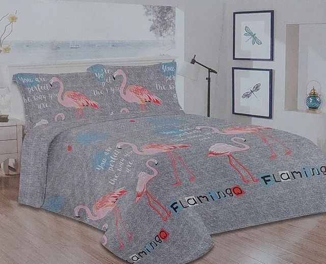 Colcha Flamenco Individual 180x260 cm